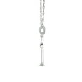 thumbnail image 6 of ARAIYA JEWELRY Sterling Silver Diamond Cross Pendant Necklace for Women (1/10 Cttw, I-J Color, I2-I3 Clarity), 18", 6 of 7