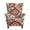 Bohemian Floral Patchwork Print, variant on SEANATIVE Wingback Chair Slipcover Stain Resistant 2 Piece Wing Chair Cover Washable Anti-Slip Soft Stretch Wing Back Chair Covers 1 Seater Sofa Protector for Living Room Bedroom, Red Black Plaid