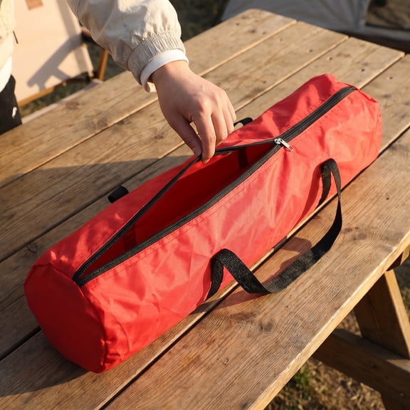 WESIEVYA Red Foldable Chair Bag for Camping Outdoor Use with Abrasion Resistant Material