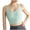Mint Green, variant on XuJwPNcy Women's Seamless Sports Bra Workout Crop Tank Tops for Ladies High Support Yoga Bralettes