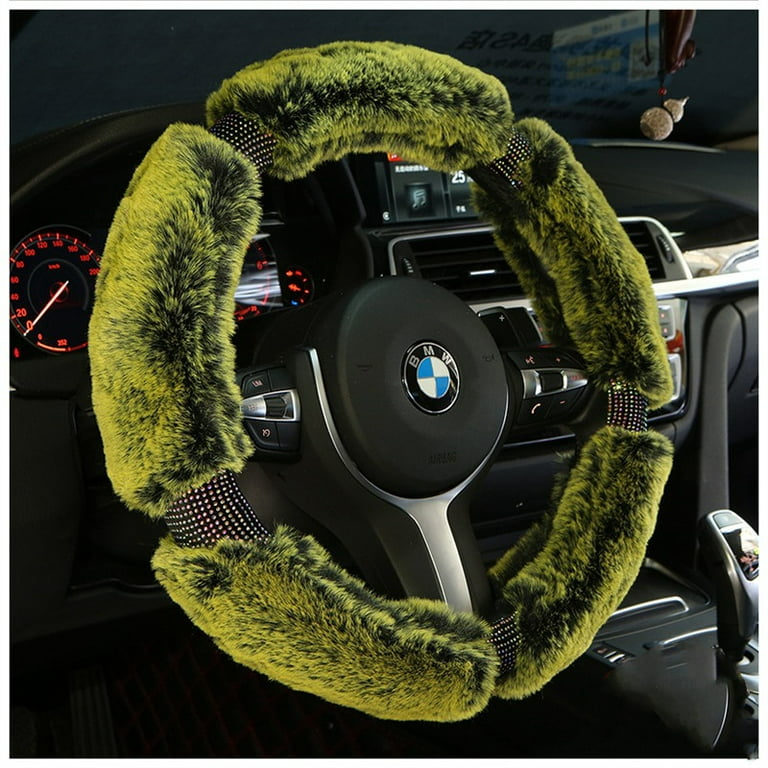 Dropship Green Cat Ear Winter Plush Steering Wheel Cover Warm Car Wheel  Protector Universal Car Accessories For Women to Sell Online at a Lower  Price