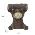 thumbnail image 3 of Escultura de Jardín Hi-Line Gift Alce Bebé 32x25x38 cm 3 kg, 3 of 9
