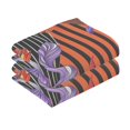 thumbnail image 2 of Bold Wildflowers Hand Towels Cotton Bath Towels Large Face Towels Absorbent for Bathroom 2 Packs, 2 of 8