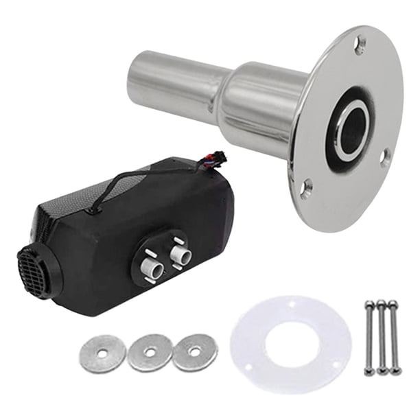 Barco través de del del casco, piezas de hardware con pernos y juntas tubo de material acero inoxidable para calentador de aire diésel, , 24 mm 24 mm recto