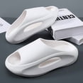 thumbnail image 4 of Pair Unisex Slippers Comfort Anti Slip Floor Slides Shoes Thick Platform Indoor Home Bathroom House EVA Sandals for Women Men Bathing Shower, 4 of 8