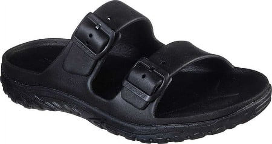 black skechers slides