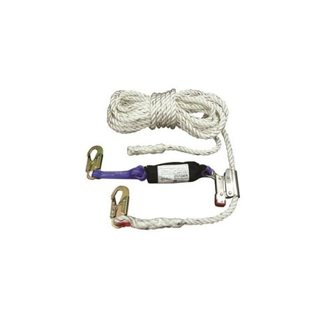 

CP Plus Lifeline 30 ft. Attached Rope Grab & 2 ft. Web Zorber