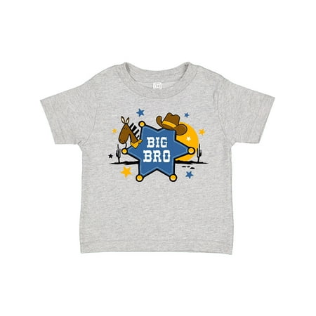 

Inktastic Cowboy Big Bro Gift Toddler Boy Girl T-Shirt