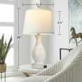 thumbnail image 6 of Partphoner 26" Tall Set of 2 Farmhouse Living Room Table Lamps with USB C+A Fast Charging Ports, 6 of 9