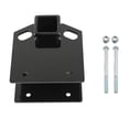 thumbnail image 2 of 2" Receiver Hitch Extension Adapter - 4" Opening, 3500lb GTW, Steel, Silvery Grey - Trailer Hitch Accessory for Bike Racks & Cargo Carriers, 2 of 7