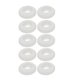 thumbnail image 1 of 10 piezas Arandela de goma junta alambre blanca 20mm diámetro interior lateral doble Unique Bargains tubos metalicos industriales, 1 of 3