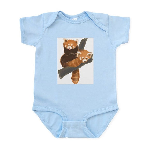 CafePress - Red Pandas Infant Bodysuit - Baby Light Bodysuit, Size Newborn - 24 Months
