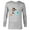 Athletic Heather, variant on Channel The Ghost and Molly McGee - Long Sleeve T-Shirt for Men – Customized-White