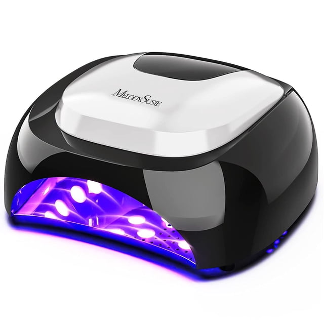 Lámpara de uñas LED UV MelodySusie de 48 W para salón con sensor automático