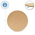 thumbnail image 2 of 7-inch Wood Circle Disc, 1/8 inch thick with Rustic Burnt Edges, Pack of 10 Unfinished Round Wooden Circles for Crafts, Birch Plywood, by Woodpeckers, 2 of 8