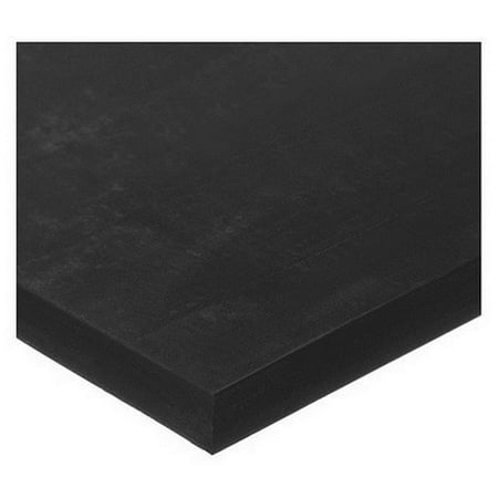 Choice Zoro BULK-RS-H60-1013 20 ft. x 36 in. x 1 in. 60A Oil Resistant Buna-N Roll, Black