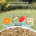 thumbnail image 4 of Birdfy Pro Perch - Wider Extension Perch to DIY Add-ons Including Suet Ball, Mini Hummingbird Feeder, Fruit Holder, Jelly Feeder and Welcome Card, 4 of 6