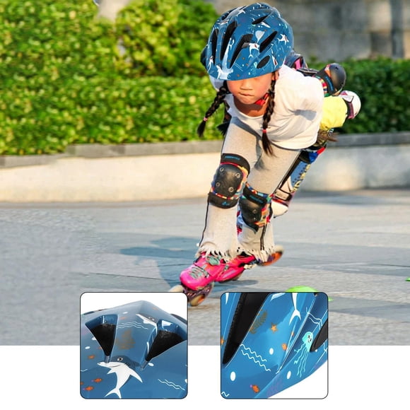 Casco de bicicleta para niños con seguridad, forro interior extraíble para ciclismo, actividades al libre y escalada en .