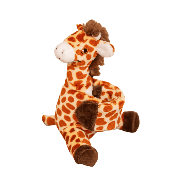 Creative Children's Plush Animal Bracelet -4.7 Inch Realistic Deer and Elephant Stuffed Toys, Children's Plush Toys Birthday Gifts Festival Gifts, Animal Party Theme Partners