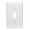 White, variant on Leviton Toggle Switch Wallplate 80711-T - 3-Gang, Light Almond