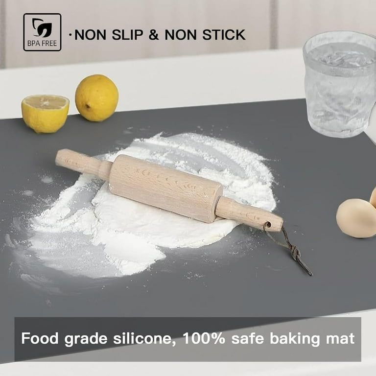 FACULX Large Silicone Mat,78.7''x15.7'' Silicone Mats For Kitchen Counter,Extra