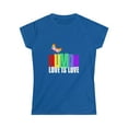 thumbnail image 4 of Human Shirt LGBTQ Pride Rainbow Flag Lesbian Gay Pride Ally Womens Shirts, 4 of 8
