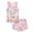 Tie Dye Orange & Pink ( Tank Top & Shorts ), variant on Teen Girls Tie Dye Orange & Pink Spiral Swirl Pajama Tank Top PJ Set 2-Piece Soft Cute Outfit Big Kid Size 14