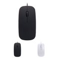 thumbnail image 4 of Baohd Mouse Wired Thin Matte Computer Mouses Computers Fitting Desktop Laptop Gift Networking Keyboards Table Working Black, 4 of 9