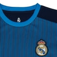 thumbnail image 4 of Icon Sports Compatible with Real Madrid Officially Licensed Soccer Poly Shirt Jersey - Navy, Large, 4 of 5