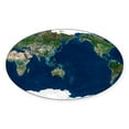 thumbnail image 1 of CafePress - Whole Earth, Satellite Image - Sticker (Oval), 1 of 1