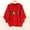 4_Red, variant on Crew Neck Women Christmas Sweatshirts Red Tops Christmas Trees Cute Sweatshirt for Women