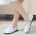 thumbnail image 7 of NOKIO Women'S Walking Shoes Women'S Breathable Sports Sneakers Women's Summer Small Fragrant Mesh Flat Bottom Hollow Breathable Large Size Single Shoes Casual Shoes, 7 of 7