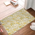 thumbnail image 2 of Vsdgher Cute Sunflower print Flannel Anti-Slip Floor Mat Comfort Mat Floor Carpet for Decor, Non-Slip, Home, Office, Laundry, Durable, 2 of 5