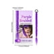 thumbnail image 3 of Trenza de masa morada para el cabello, ideal para juegos de rol de Halloween., 3 of 9