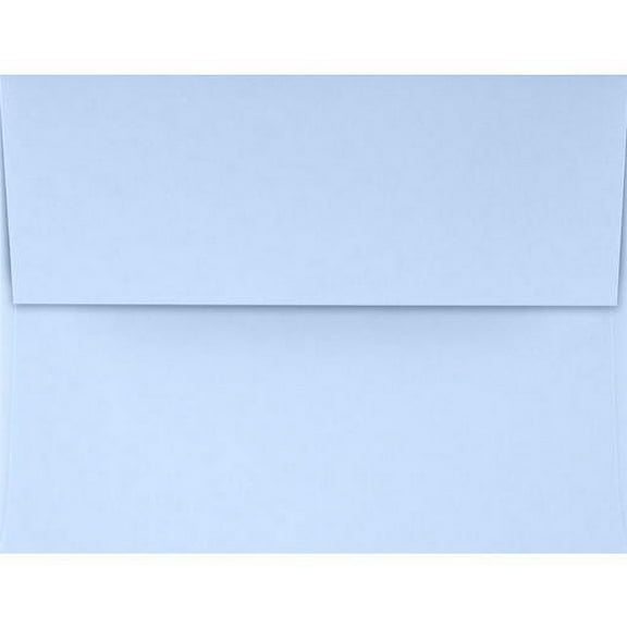 LUXPaper A4 Invitation Envelopes, 4 1/4 x 6 1/4, 80 lb. Baby Blue, 500 Pack