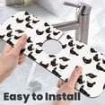 thumbnail image 6 of Sikiie Funny Chicken Splash Guard for Sink Faucet-1 PC Super Absorbent Fast Drying Mat Sink Gadgets-Splash Guard for Kitchen, Sink Mat, 6 of 7