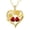1&1-Jan & Jan, variant on Birthstone Necklace for Women Double Sunflowers and Birthstones with Engraving Gold Plated Jewelry Valentines Day Birthday Gifts for Women Best Friend Friendship
