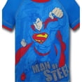 thumbnail image 5 of Superman Kids Symbols and Shorts Pajama Set-Size 6-7, 5 of 6