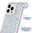 thumbnail image 4 of onn. Phone Case for iPhone 16 Pro Max - Iridescent Glitter Fleck, 4 of 7
