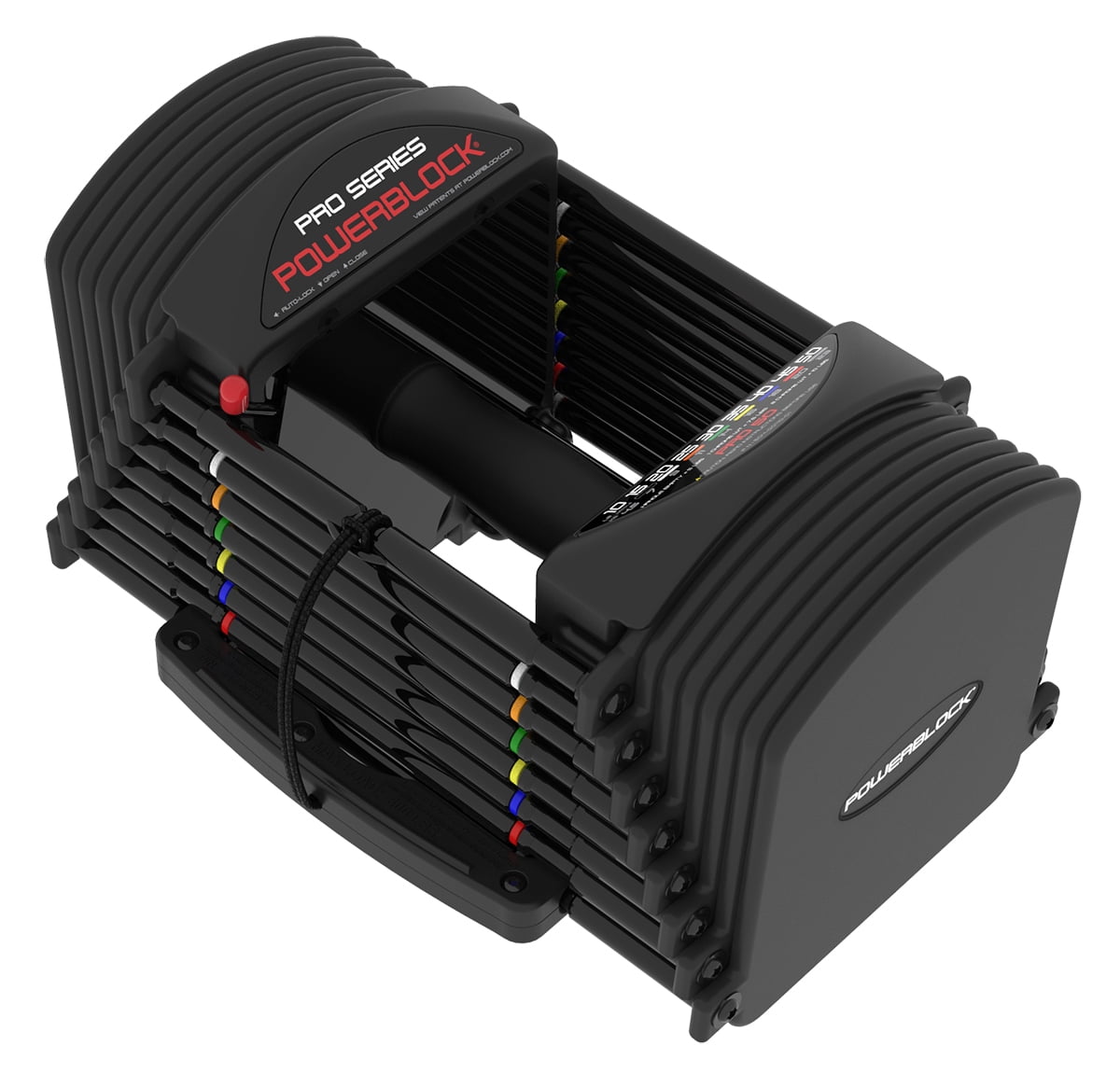 PowerBlock Pro 50 Adjustable Dumbbells, 5-50 lb. Dumbbells