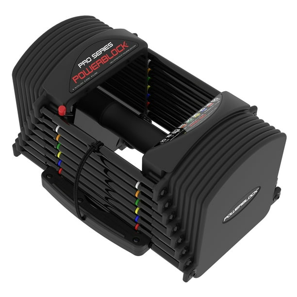 ウエイトトレーニング POWERBLOCK 50 Pro 50 Adjustable Dumbbells | Up to 50 lbs | PowerBlock