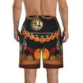 thumbnail image 3 of Naloa Halloween Decoration Men's Beach Shorts, Surfing shorts, Swim trunks, Quick Dry Swim Trunks for Surfing Beach Fun - X-Large, 3 of 9