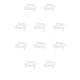 thumbnail image 2 of Bearachild Feliz cumpleaños letras brillo papel pastel Topper Cupcake postre bandera fiesta celebración Decoración Plata 10piezas Bearachild CBP142364, 2 of 6