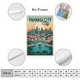 thumbnail image 2 of Retro Panama City Poster Vintage Tourism Art for Panama with Canal & History Print Poster, 2 of 8