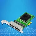 thumbnail image 2 of Cartes Réseau Adaptateur Réseau/ethernet/lan, Carte Réseau PCI-E, Realtek RJ45, Ethernet Gigabit 4 Ports, 2 of 7