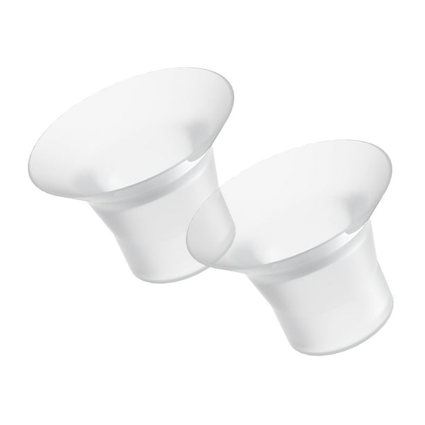 Paruu P10 Extractor de Leche - Insertos de Brida de Silicona de 19 mm, Paquete de 2