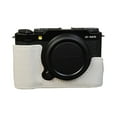 thumbnail image 1 of GadgetCom Camera Half Case Compatible with FUJIFILM X-M5 XM5 , Anti-Slip PU Leather Shell Protective Cover, 1 of 7