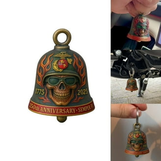 Guardian Bell Grenade Motorcycle Biker Luck Gremlin Large Riding