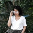 thumbnail image 4 of Cloud-shaped sunglasses in lightning shape - stylish glasses for women, 4 of 5