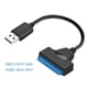 thumbnail image 5 of Cable convertidor adaptador USB 2.0 a SATA de 22 pines para discos duros HDD SSD de 2,5 pulgadas, 5 of 9